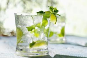 Mojito with White Rum Mint & Lime