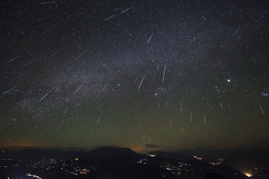 One Meteor Shower of a Night